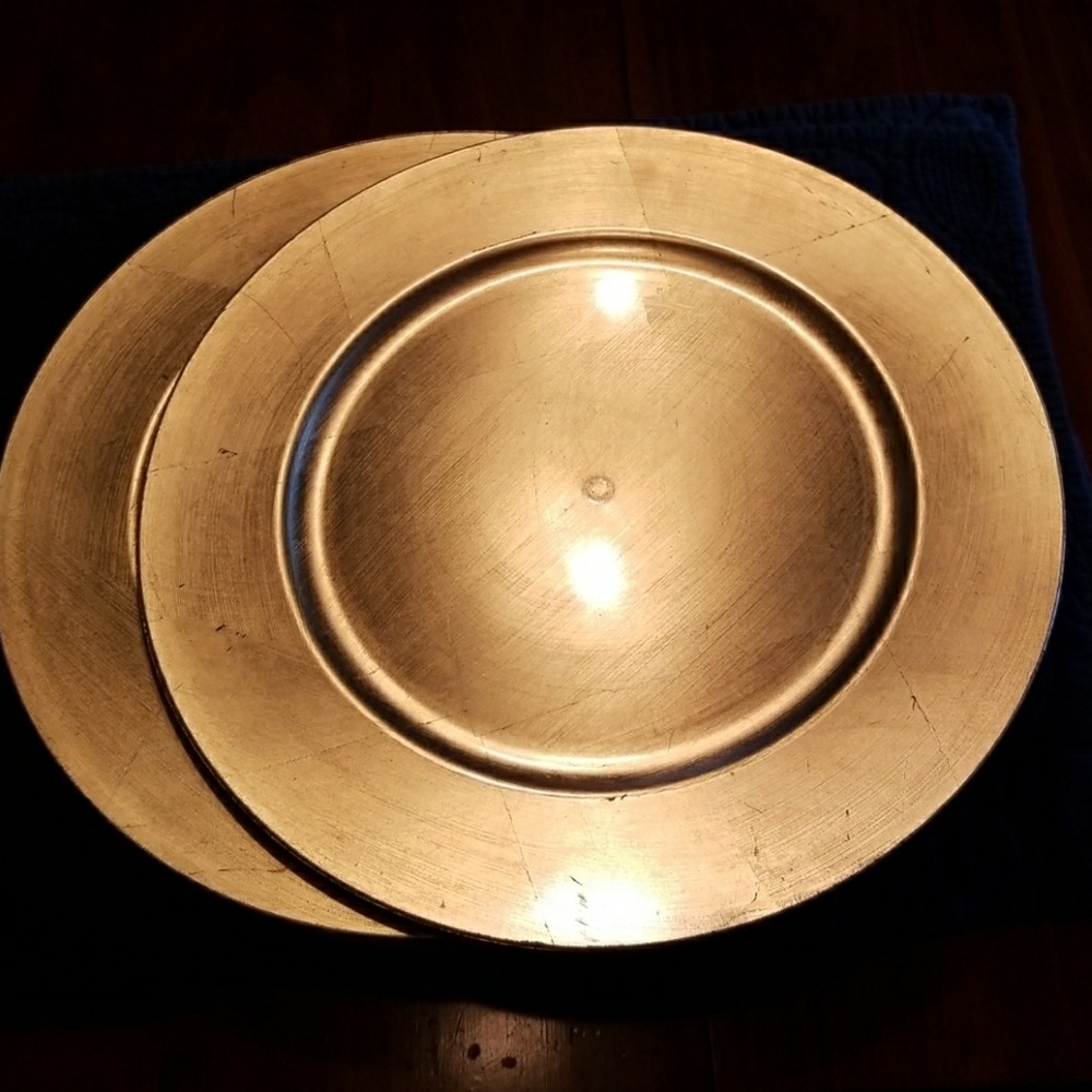Gold chargers